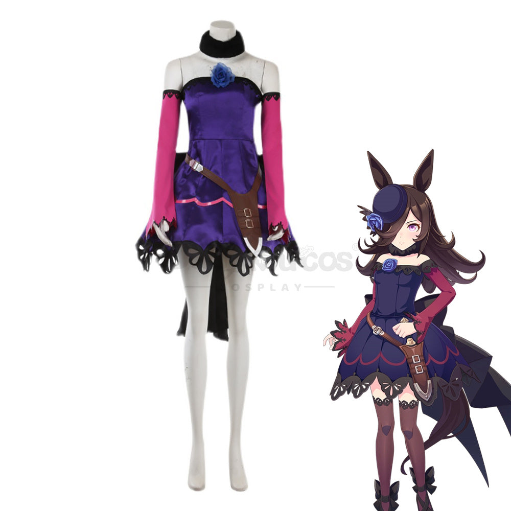 【Custom-Tailor】Game Pretty Derby Cosplay Rice Shower Secondary Cosplay Costume