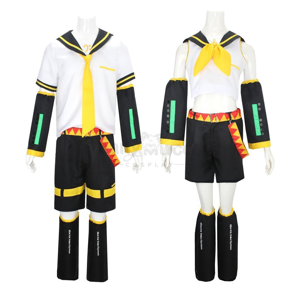 【In Stock】Vocaloid Kagamine Rin & Len Cosplay Costume Plus Size Costumes