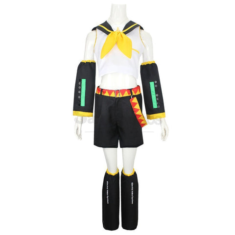 【In Stock】Vocaloid Kagamine Rin & Len Cosplay Costume Plus Size / Xs Costumes