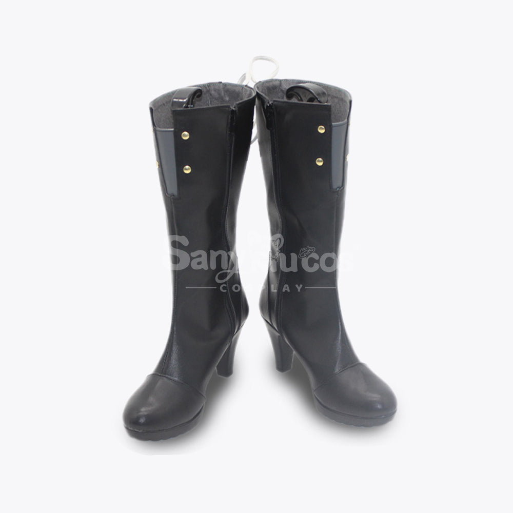【In Stock】Game Wuthering Waves Cosplay Sanhua Shoes Boots