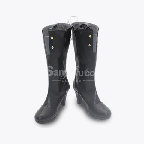 【In Stock】Game Wuthering Waves Cosplay Sanhua Shoes Boots