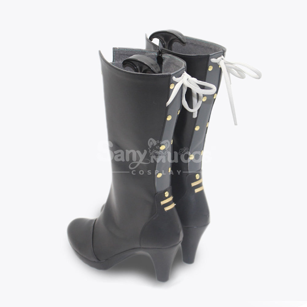 【In Stock】Game Wuthering Waves Cosplay Sanhua Shoes Boots