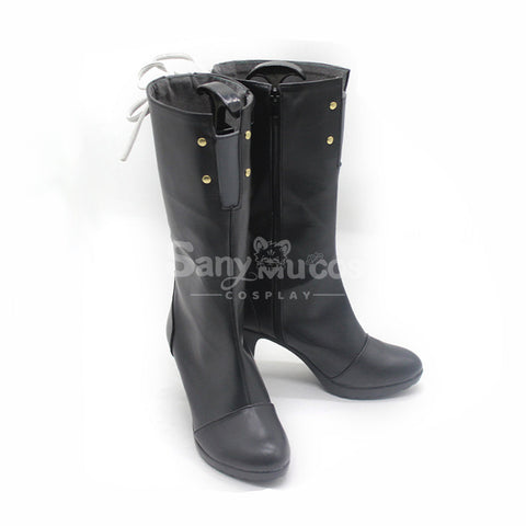 【In Stock】Game Wuthering Waves Cosplay Sanhua Shoes Boots