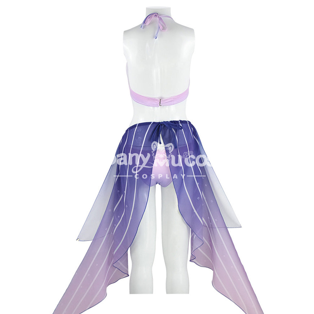 【In Stock】Game Genshin Impact Cosplay Sangonomiya Kokomi Bikini Swimsuit Costume Costumes