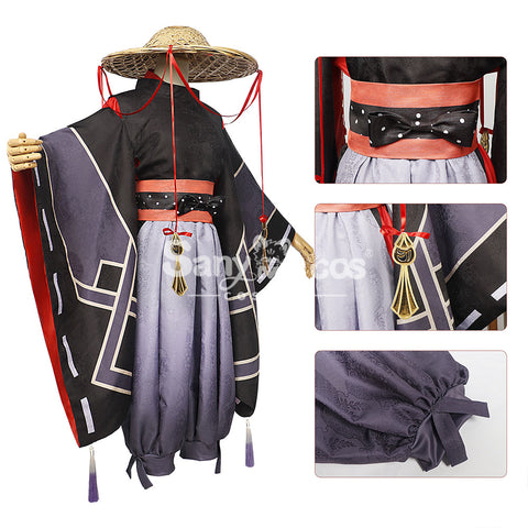 【In Stock】Game Genshin Impact Cosplay Kunikuzushi Cosplay Costume Plus Size