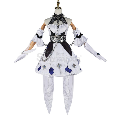 【In Stock】Game Honkai Impact 3rd Cosplay Stygian Nymph Seele White Cosplay Costume