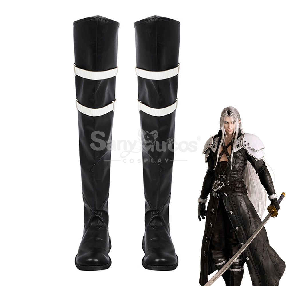 Game Final Fantasy VII Cosplay Sephiroth Cosplay Shoes