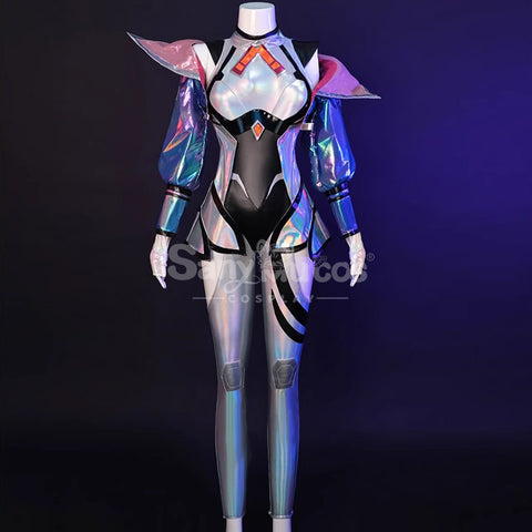 【In Stock】Game League of Legends Cosplay Battle Dove  Seraphine Cosplay Costume Premium Edition