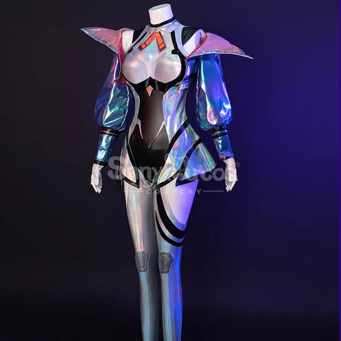 【In Stock】Game League of Legends Cosplay Battle Dove  Seraphine Cosplay Costume Premium Edition