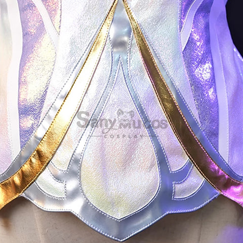【In Stock】Game League of Legends Cosplay Crystal Rose Seraphine Cosplay Costume