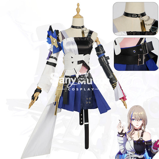 【In Stock】Game Honkai: Star Rail Cosplay Belobog Serval Cosplay Costume Plus Size 1000