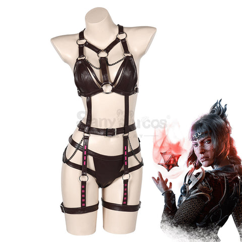 Game Baldur's Gate 3 Cosplay Shadowheart Sexy Lingerie Cosplay Costume