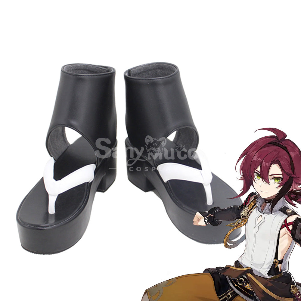 Game Genshin Impact Kaedehara Kazuha Cosplay shoes