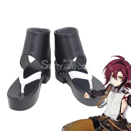 Game Genshin Impact Kaedehara Kazuha Cosplay shoes 1000