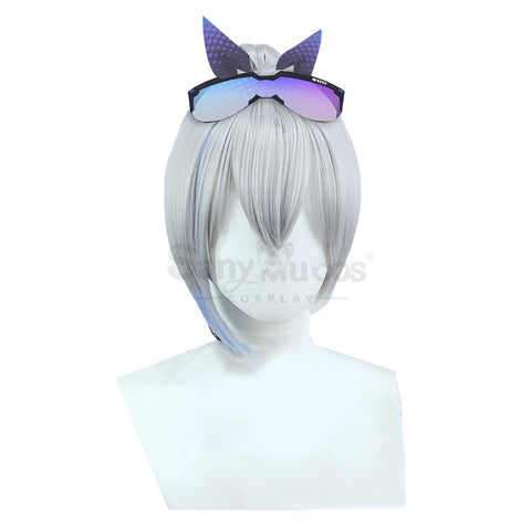 Game Honkai: Star Rail Cosplay Stellaron Hunters Silver Wolf Cosplay Wig