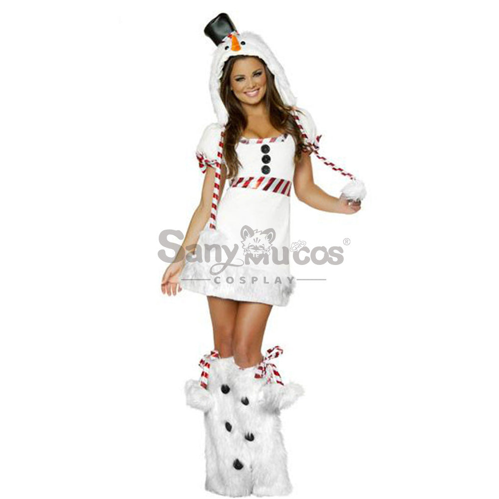 【In Stock】Christmas Cosplay Snowman Cosplay Costume – SanyMuCos
