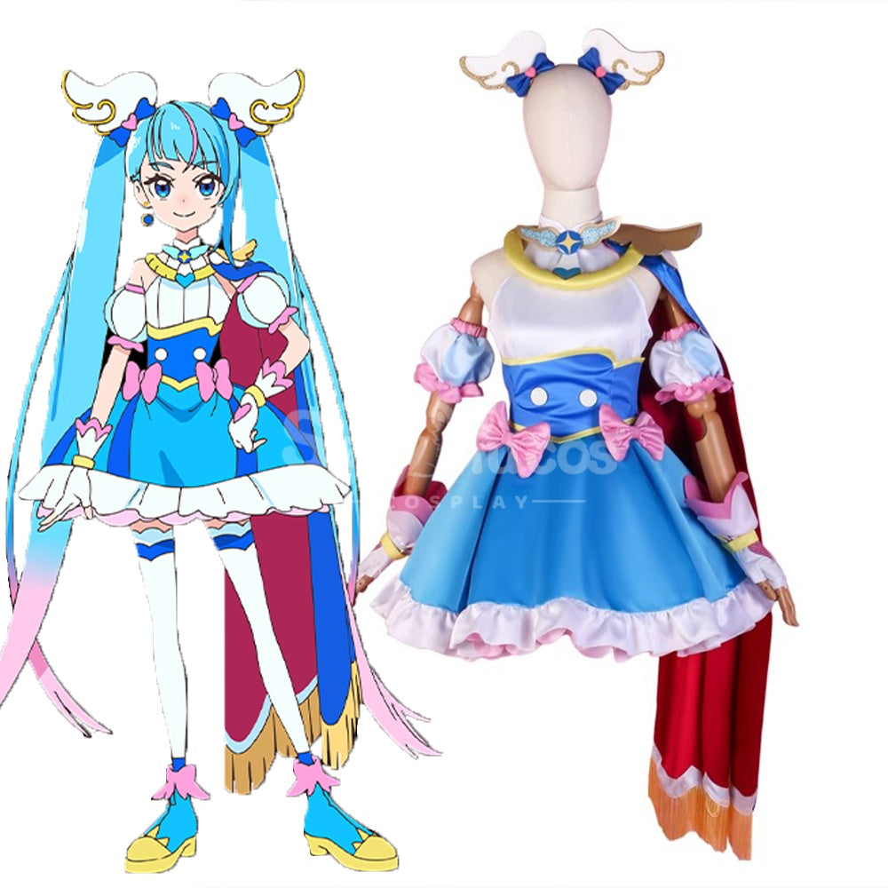 【Pre-Sale】Anime Pretty Cure Hanging Sky Cosplay Sora Harewataru Costume Premium Edition Costumes