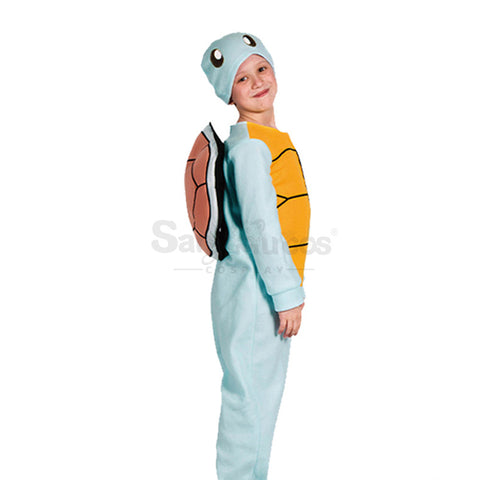 【In Stock】Carnival Cosplay Pokemon Squirtle Stage Performance Cosplay Costume Family Edition