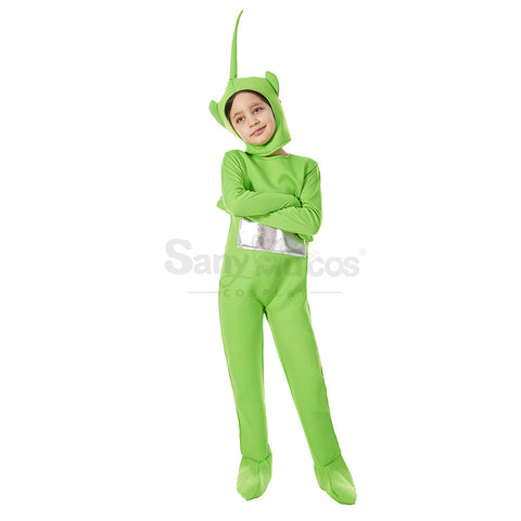 【In Stock】Carnival Cosplay Teletubbies Tinky Winky/Dipsy/Laa-Laa/Po Stage Performance Jumpsuit Cosplay Costume Kid Size