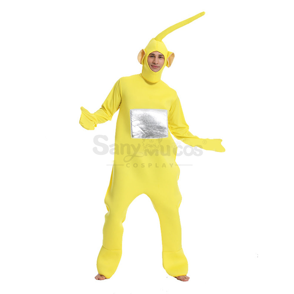【In Stock】Carnival Cosplay Teletubbies Tinky Winky/Dipsy/Laa-Laa/Po Stage Performance Jumpsuit Cosplay Costume Adult Size