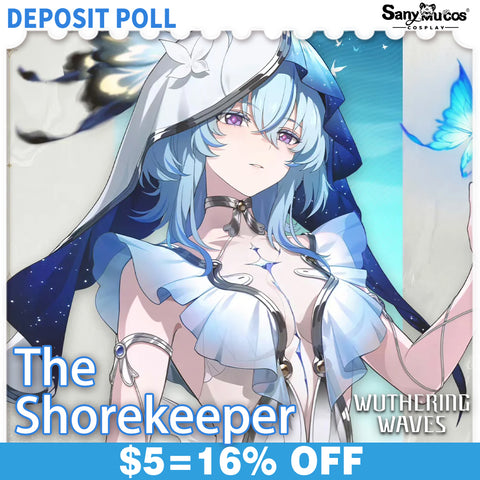 【SanyMuCos Deposit Poll】Game Wuthering Waves Cosplay The Shorekeeper Cosplay Costume