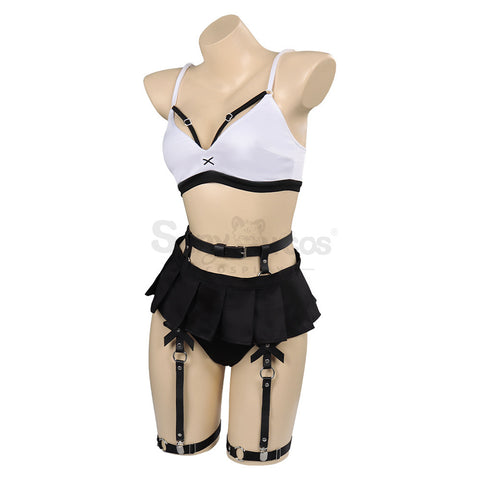 Game Final Fantasy Cosplay Tifa Lockhart Sexy Lingerie Cosplay Costume