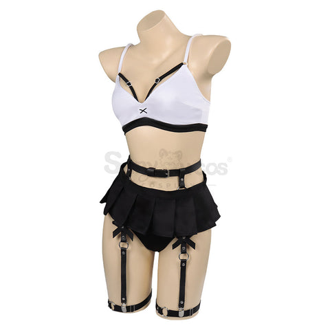 Game Final Fantasy Cosplay Tifa Lockhart Sexy Lingerie Costume Costumes