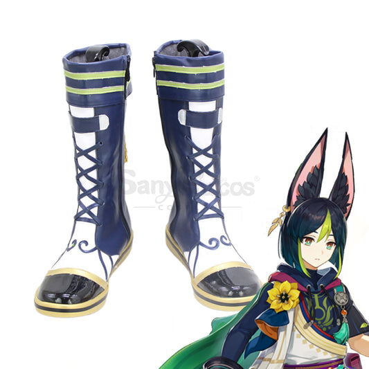 Game Genshin Impact Cosplay Tighnari Cosplay Shoes 1000