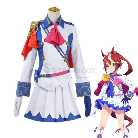 【Custom-Tailor】Game Pretty Derby Cosplay Tokai Teio Cosplay Costume