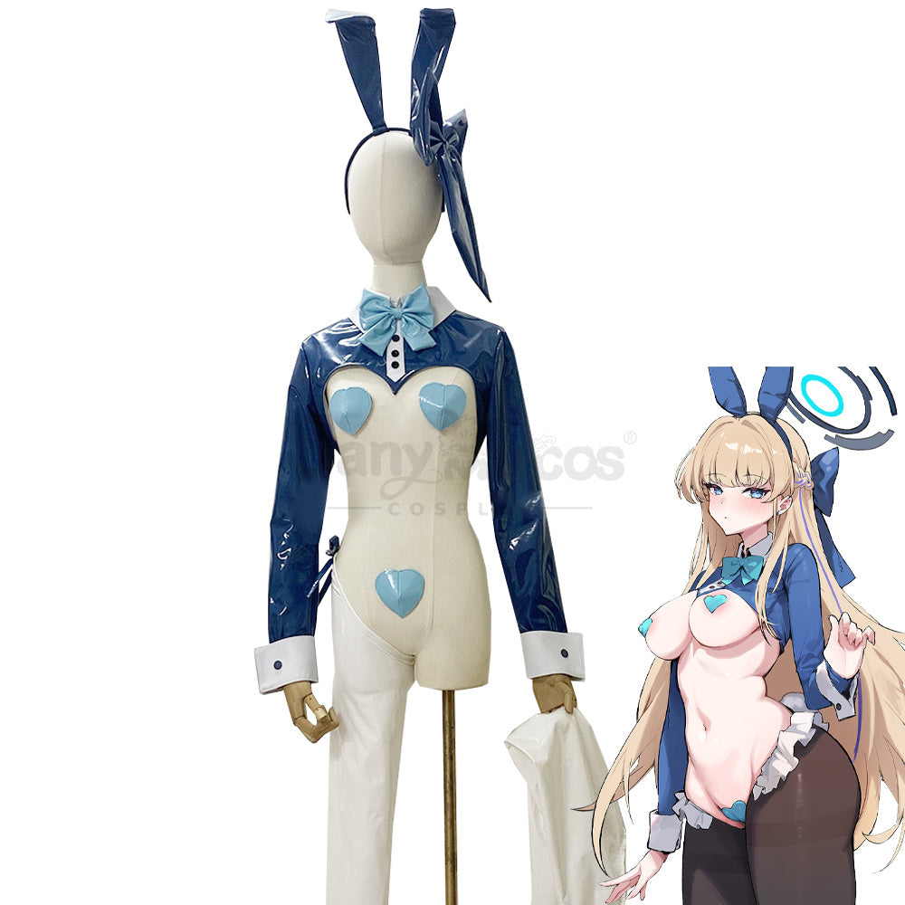 【Custom-Tailor】Game Blue Archive Cosplay Bunny Girl Asuma Toki Cosplay Costume Sexy Edition Swimsuit