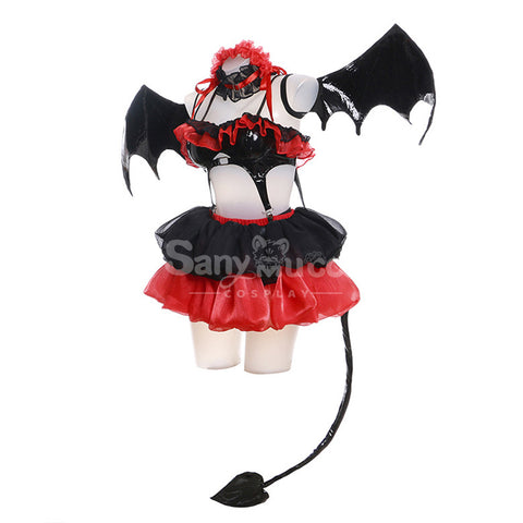Anime DATE A LIVE Cosplay Tokisaki Kurumi Sexy Little Devil Cosplay Costume