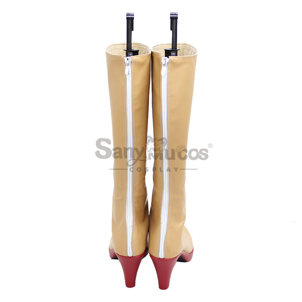 Anime Jojo’s Bizarre Adventure Cosplay Trish Una Shoes Boots