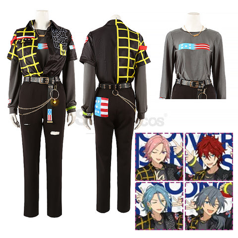 【Custom-Tailor】Game Ensemble Stars Cosplay Crazy:B & UNDEAD - "U.S.A." COVER SONG SERIES 01 Cosplay Costume