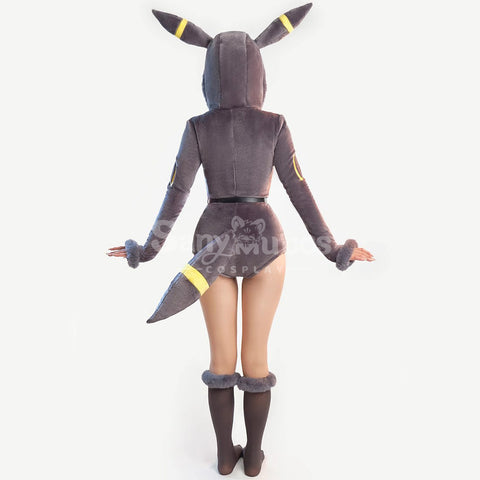 Game Pokemon Scarlet and Violet Cosplay Umbreon Plush Jumpsuit Cosplay Costume