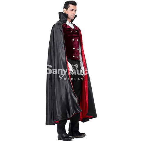 【In Stock】Halloween Cosplay Bat Vampire Count Dracula Cosplay Costume