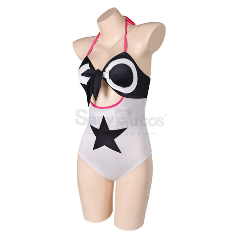 【Custom-Tailor】Anime Helluva Boss Cosplay Verosika Mayday Swimsuit Cosplay Costume