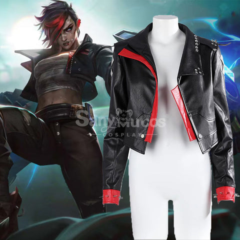 【Pre-Sale】Game League Of Legends Arcane 2 Cosplay Vi Coat Costume Costumes