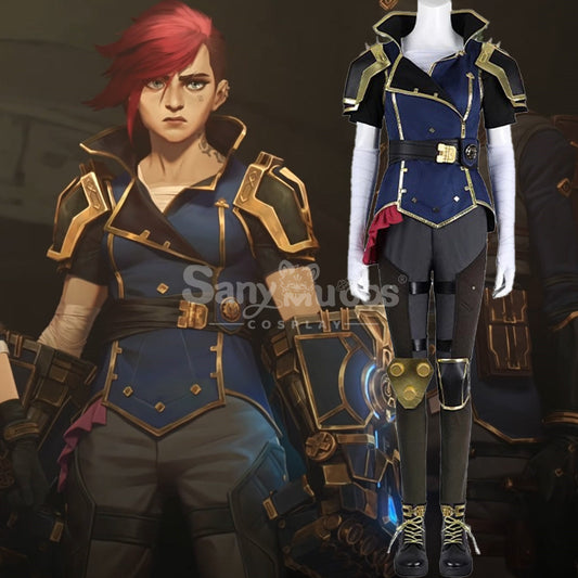 【Pre-Sale】Game League Of Legends Arcane 2 Cosplay Vi Costume Costumes 1000