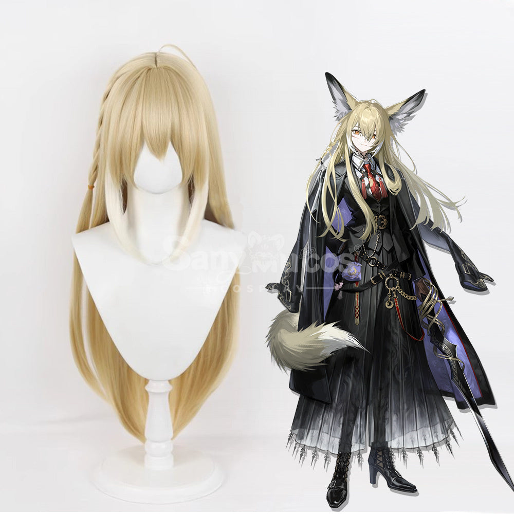 【In Stock】Game Arknights Cosplay Vulpisfoglia Wig Wigs
