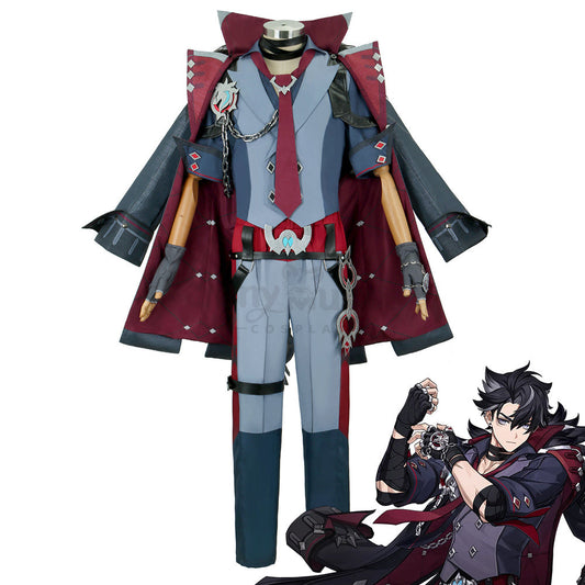 【In Stock】Game Genshin Impact Cosplay Wriothesley Costume Plus Size Costumes 1000