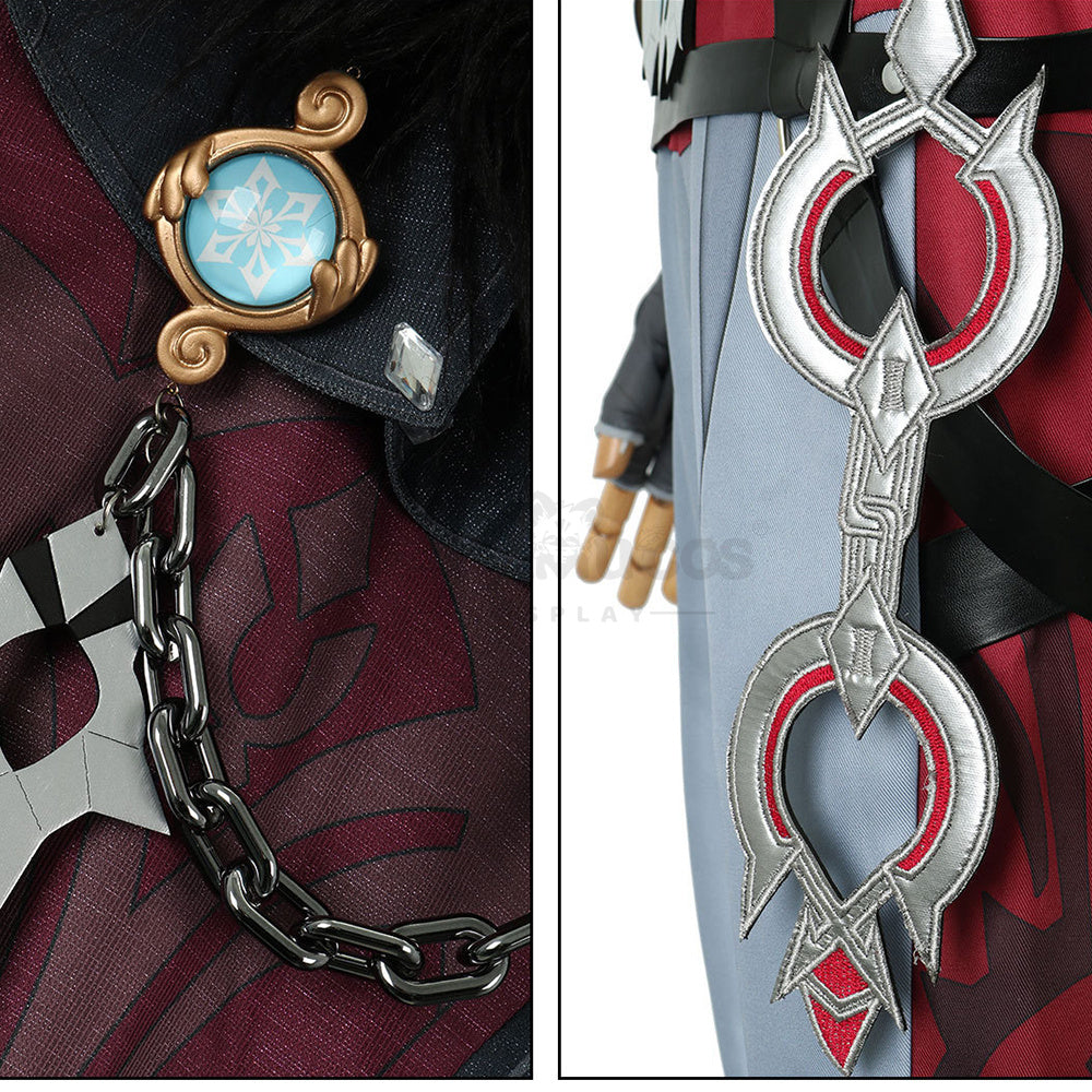 【In Stock】Game Genshin Impact Cosplay Wriothesley Costume Plus Size Costumes