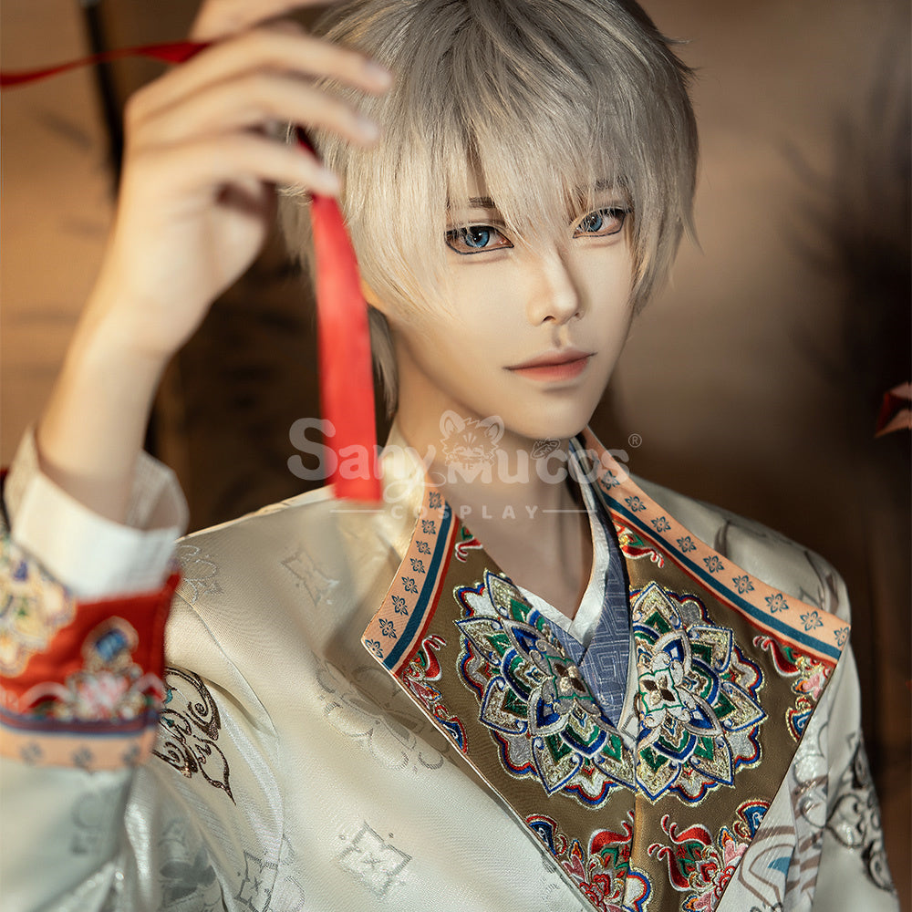 【In Stock】Game Love And Deepspace Cosplay Xavier Floral Blessing Costume Premium Edition Costumes