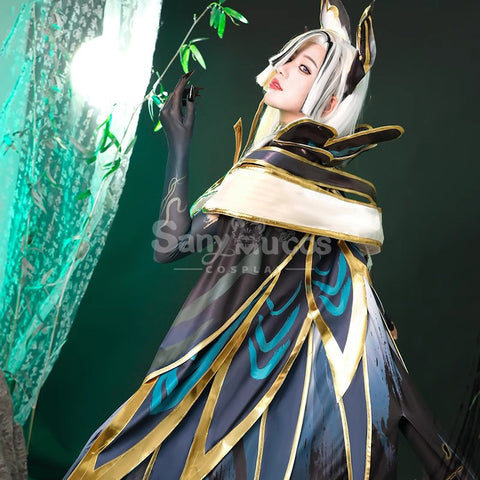 【In Stock】Game League of Legends Cosplay Calligraphia Xayah Cosplay Costume Premium Edition