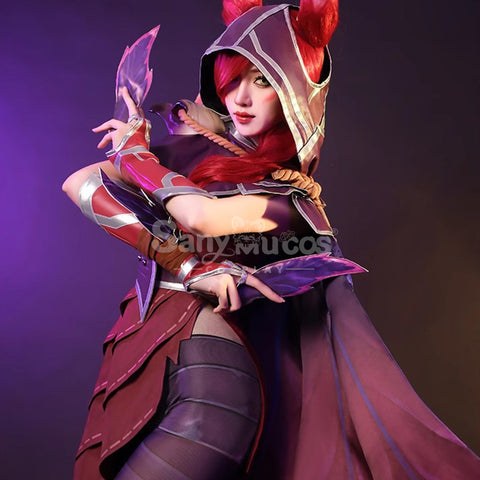 【Pre-Sale】Game League of Legends Cosplay Xayah The Rebel Cosplay Costume Premium Edition