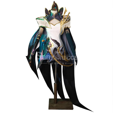 【In Stock】Game League of Legends Cosplay Calligraphia Xayah Cosplay Costume Premium Edition