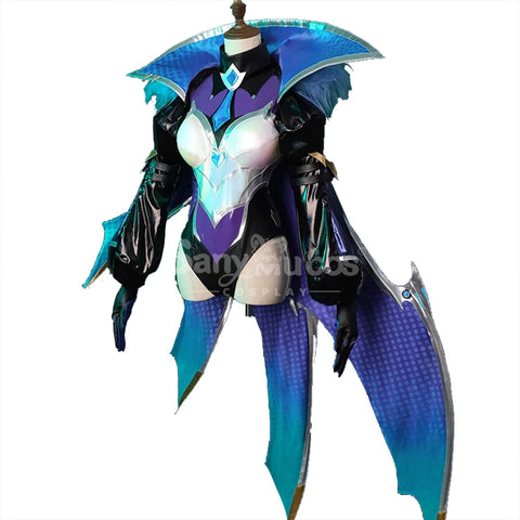 【In Stock】Game League of Legends Cosplay Battle Bat Xayah Cosplay Costume Premium Edition