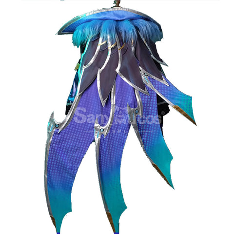 【In Stock】Game League of Legends Cosplay Battle Bat Xayah Cosplay Costume Premium Edition