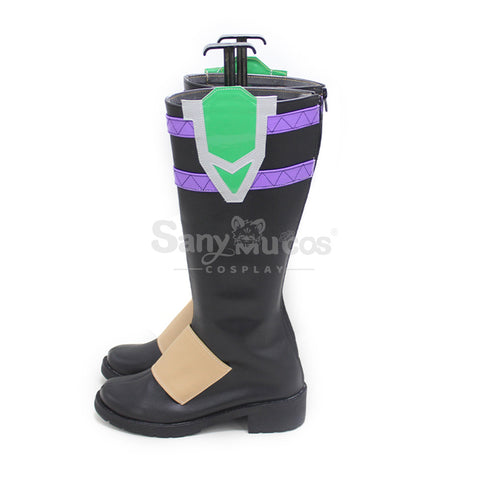 Genshin Impact Xiao Yaksha Cosplay Shoes Male Cosplay Xiao Boots With Decoration