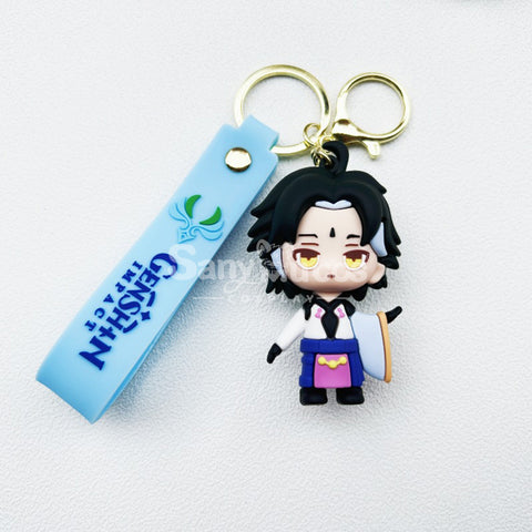 【In Stock】Game Genshin Impact Cosplay Character Dolls Key Ring Cosplay Props Doll