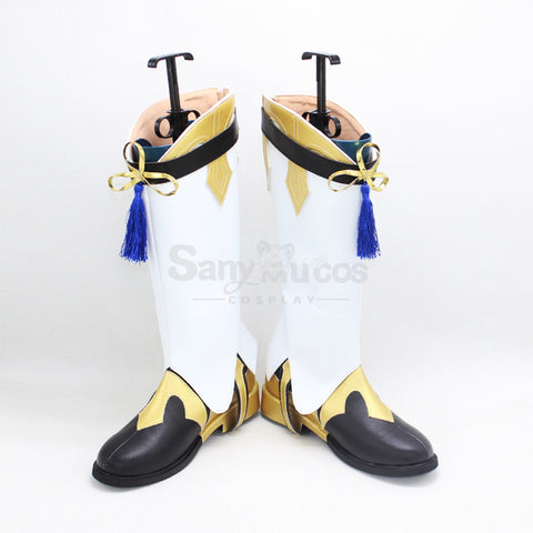 Game Genshin Impact XingQiu Cosplay Shoes